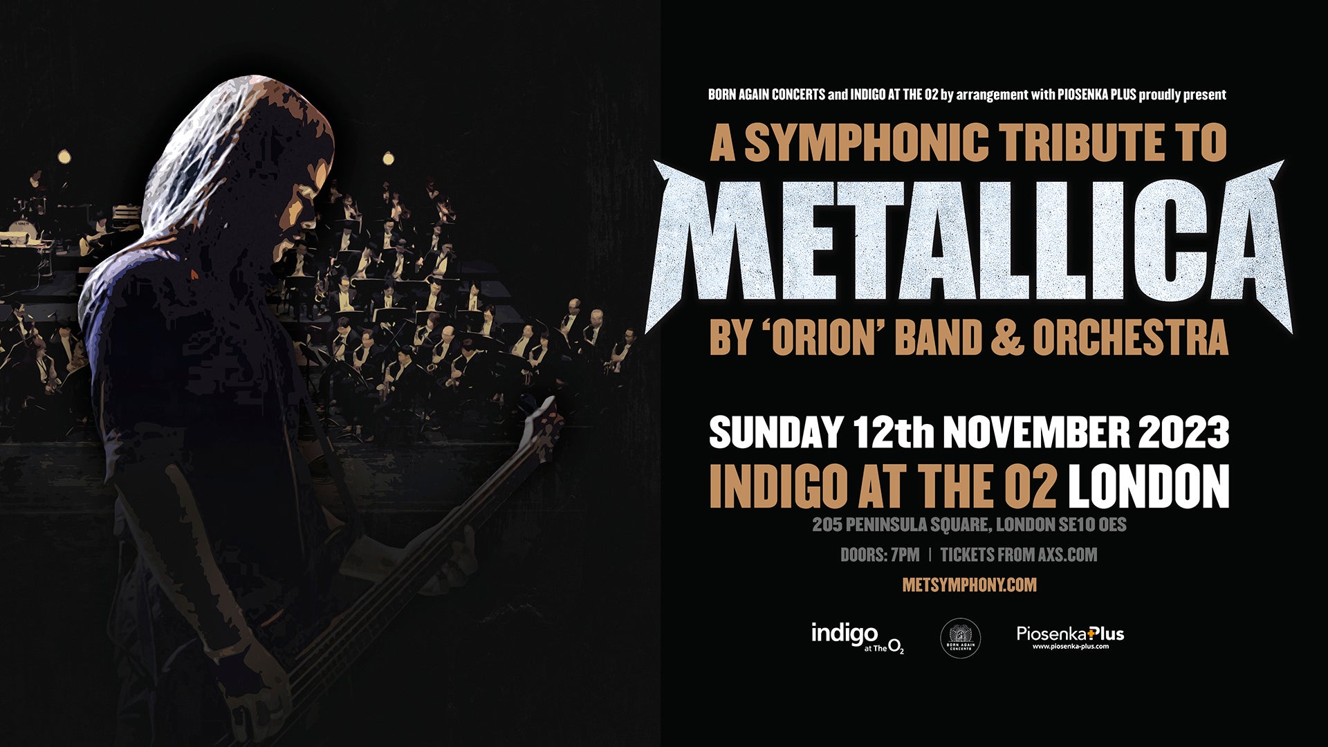 A Symphonic Tribute to Metallica The O2