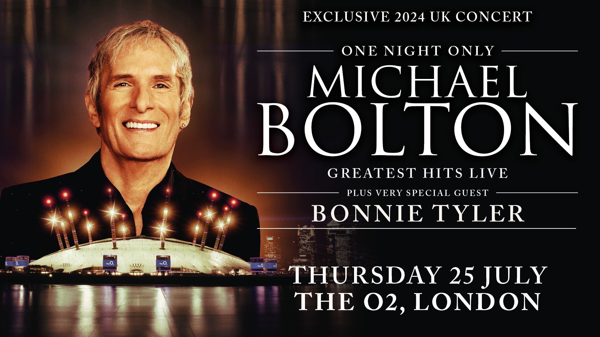 Michael Bolton Tour 2025 Fara Oralla
