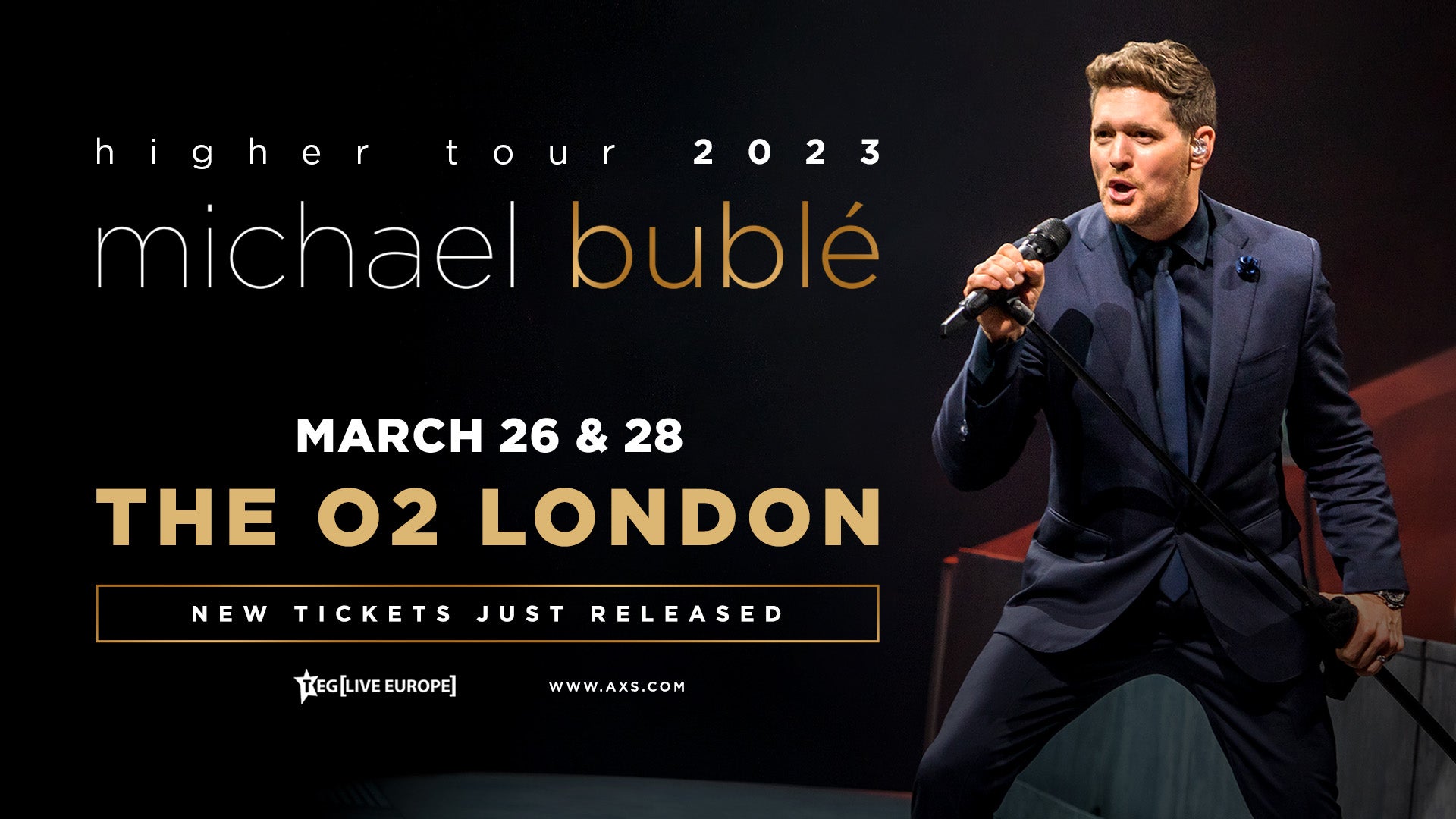 michael buble higher tour opening act