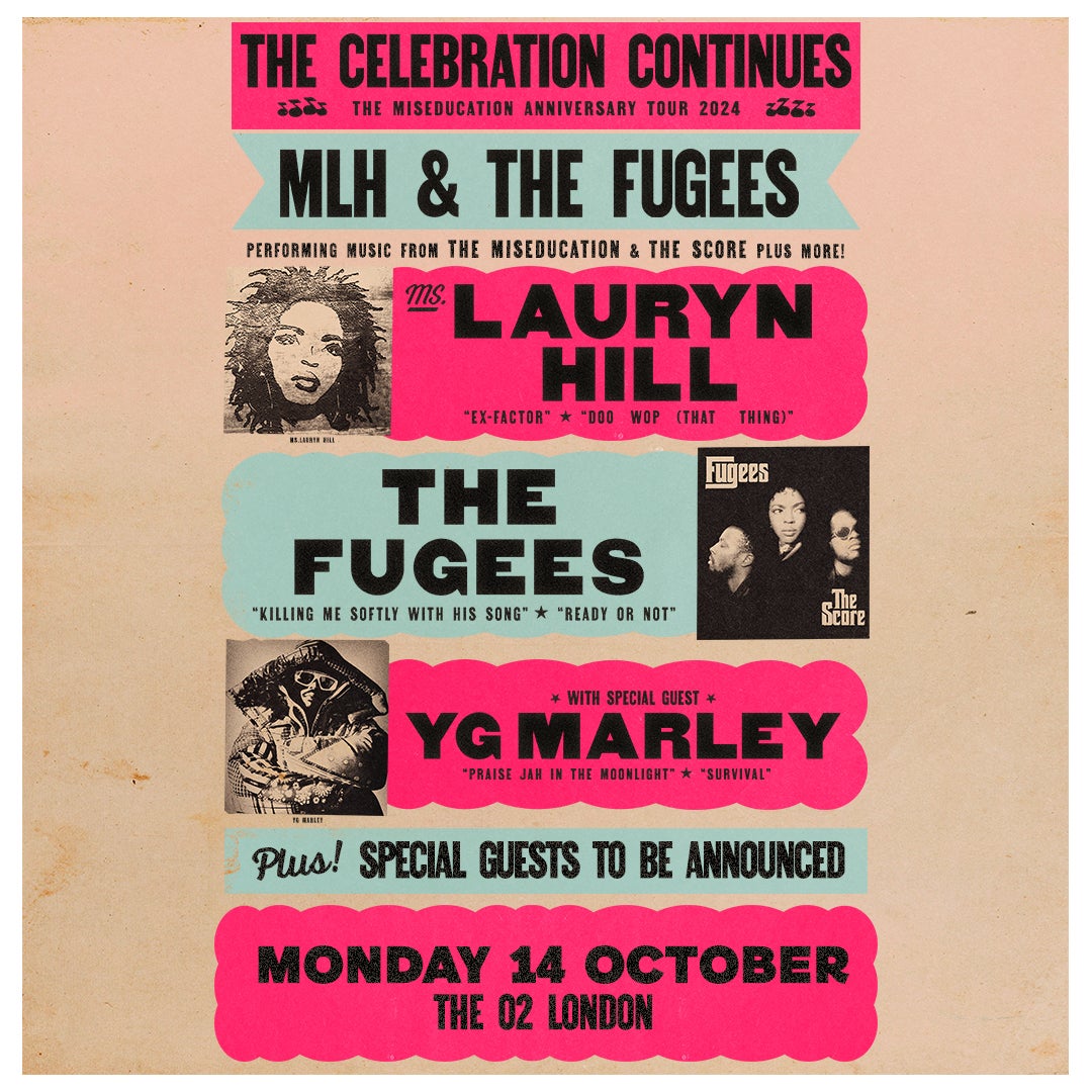 Ms. Lauryn Hill & The Fugees – The Celebration Continues | The O2