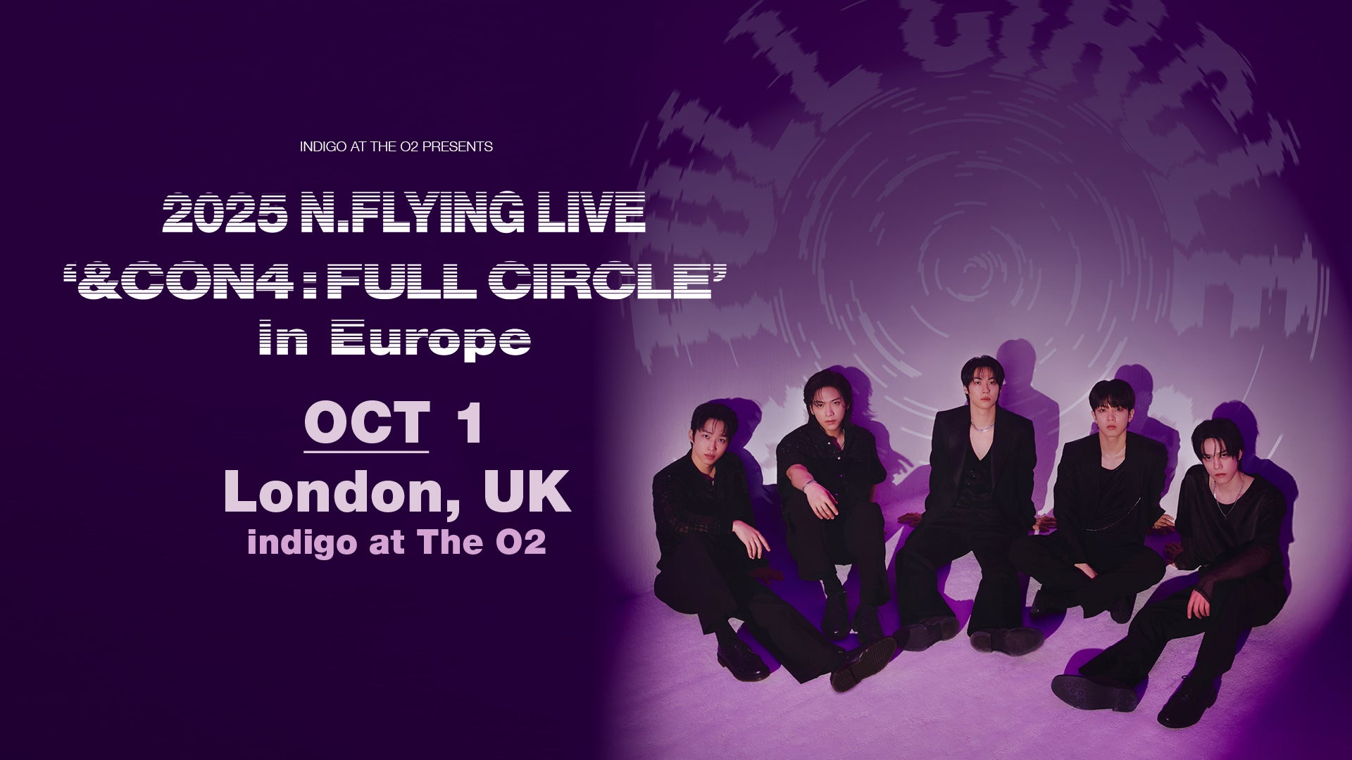 N.FLYING 2025 LIVE '&CON4 : FULL CIRCLE' IN EUROPE