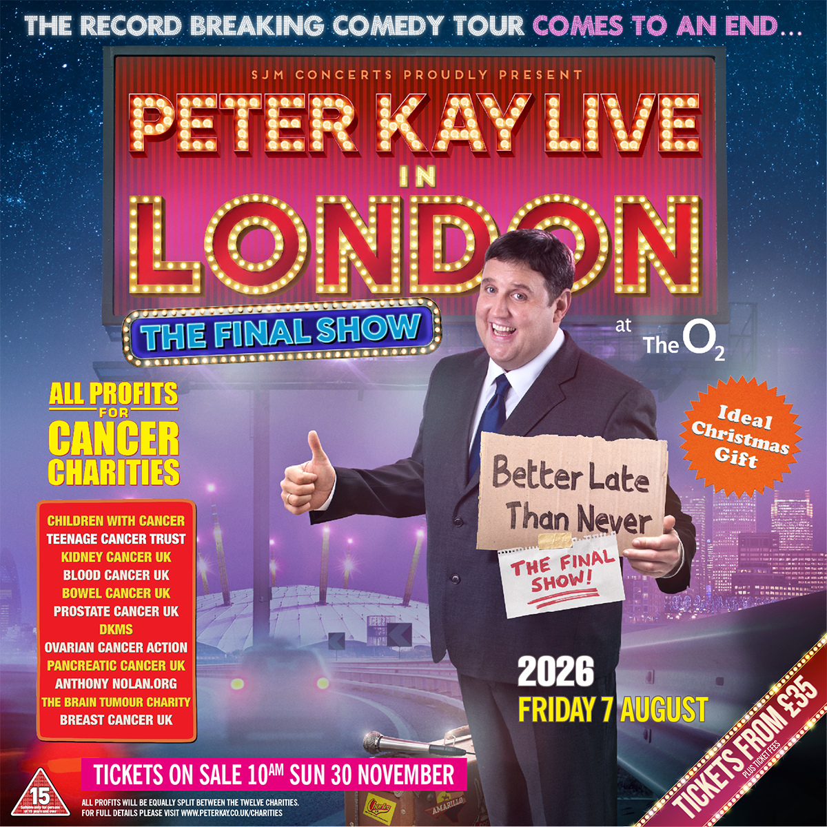 More Info for PETER KAY LIVE
