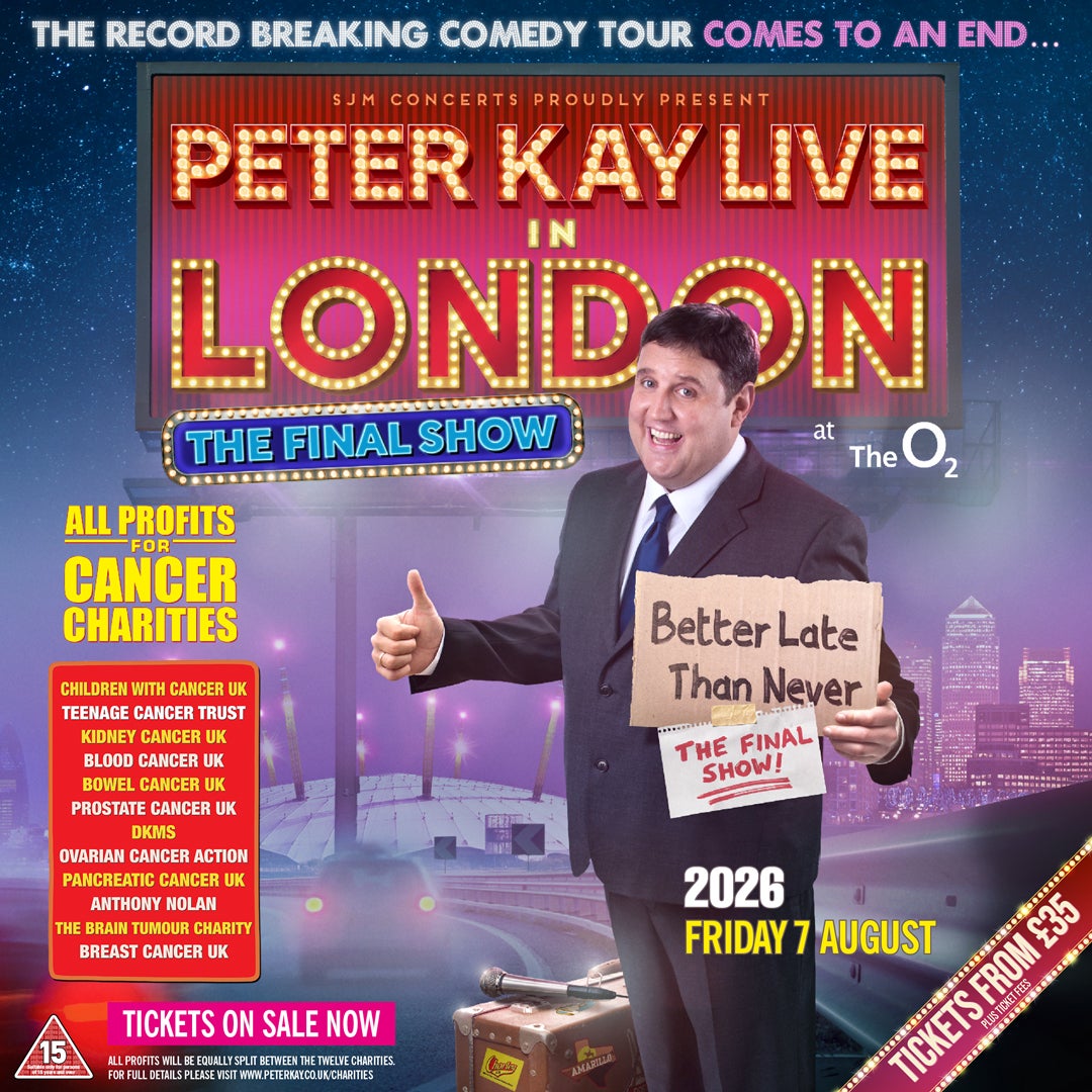 More Info for Peter Kay Live