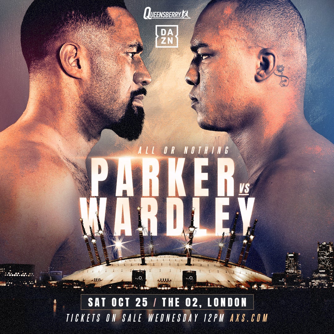 More Info for Joseph Parker vs Fabio Wardley