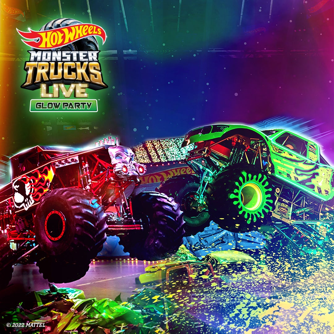 Hot Wheels Monster Trucks Live: Glow Party