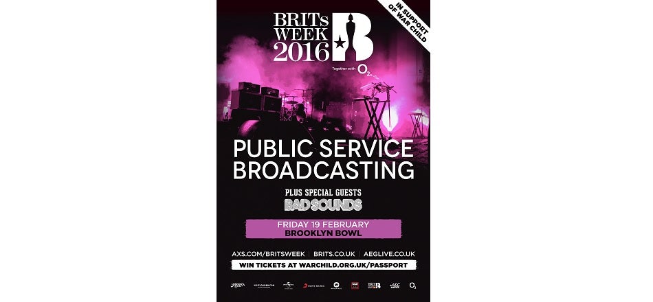 BRITs Week 2016: Public Service Broadcasting | The O2