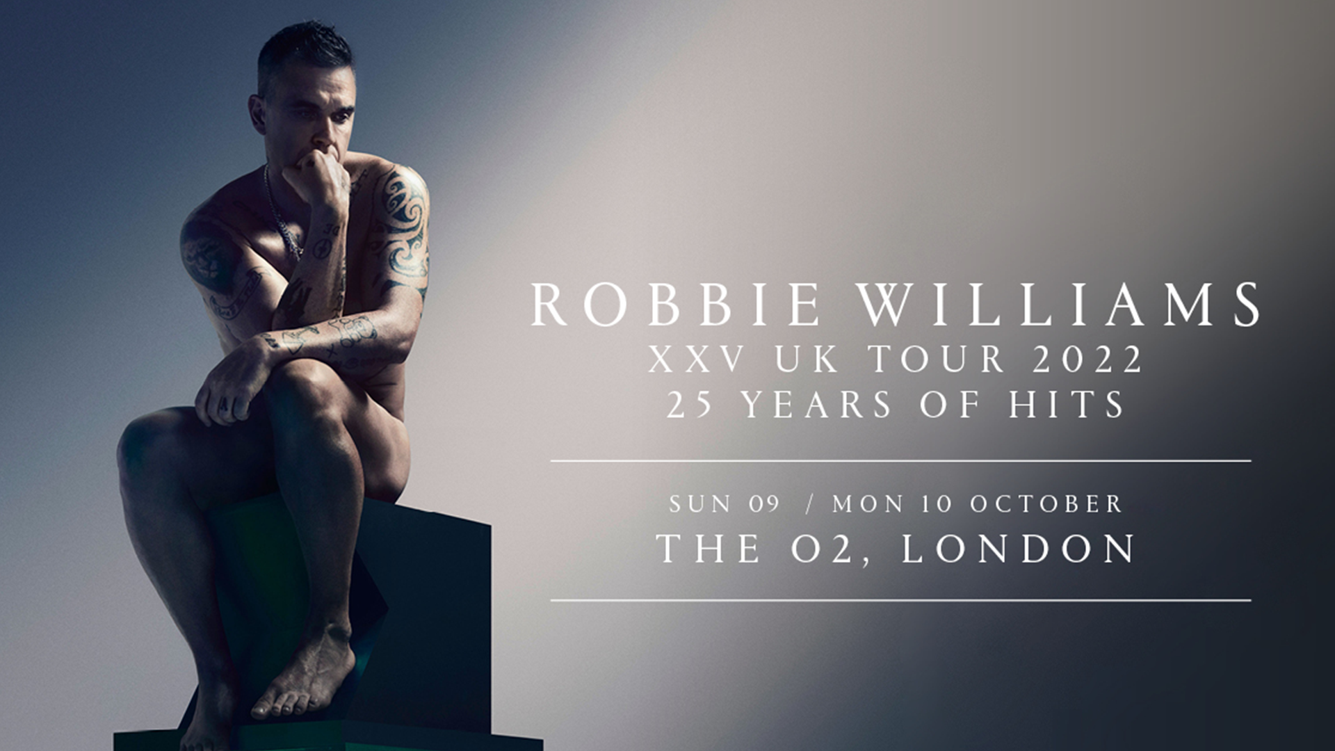 robbie williams tour o2