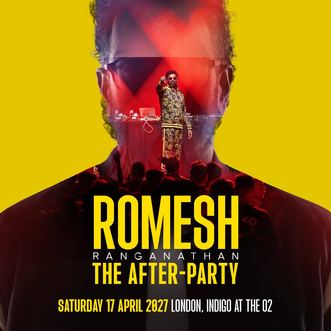 Romesh Ranganathan: The After-Party 17.04.2027 (indigo at The O2)