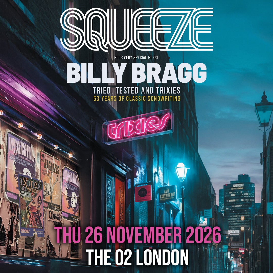 More Info for Squeeze Plus Very Special Guest Billy Bragg