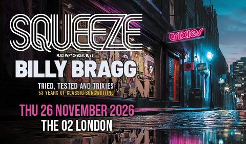 More Info for Squeeze Plus Very Special Guest Billy Bragg