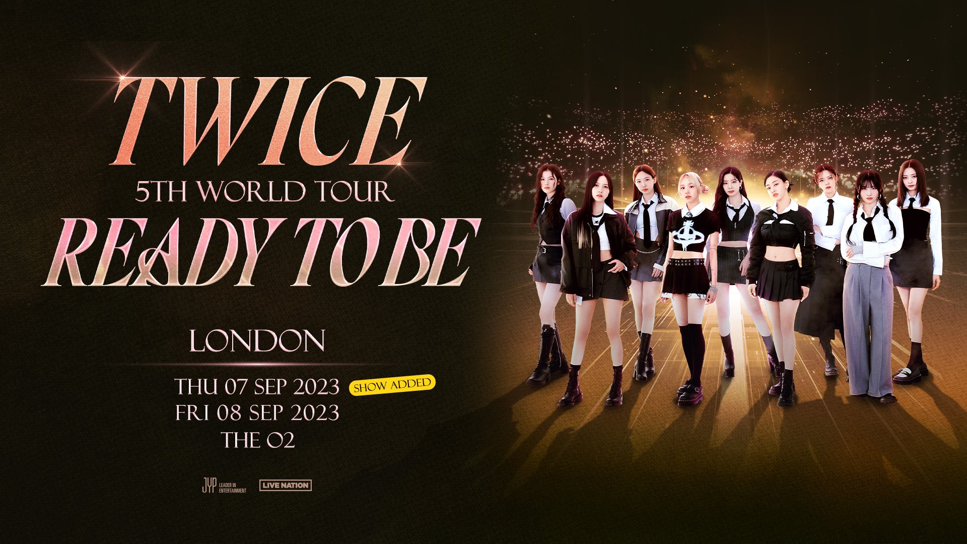 twice tour england