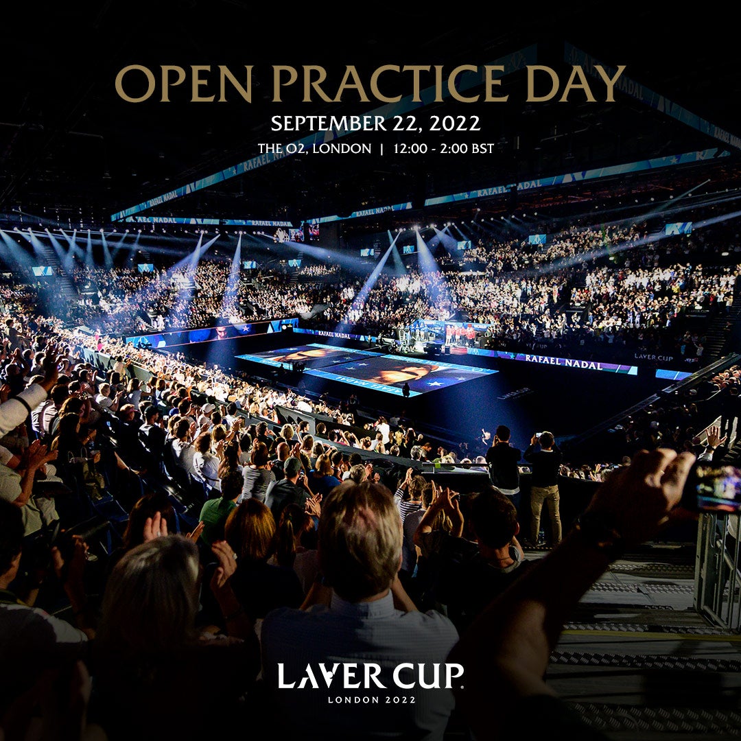 More Info for Laver Cup Open Practice Day