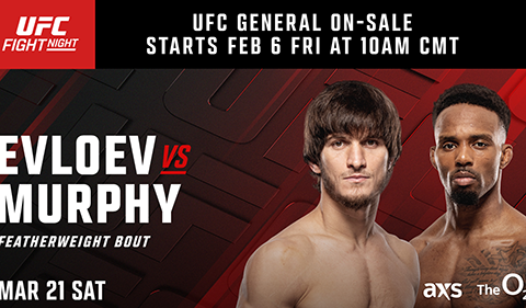 More Info for UFC FIGHT NIGHT: EVLOEV vs MURPHY