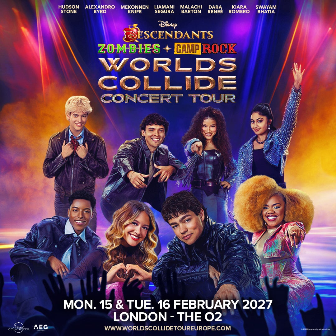 More Info for Disney Descendants, ZOMBIES & Camp Rock: Worlds Collide Concert Tour
