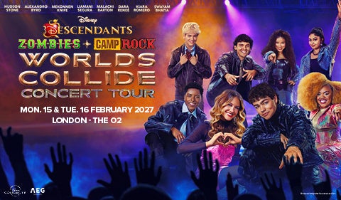 More Info for Disney Descendants, ZOMBIES & Camp Rock: Worlds Collide Concert Tour