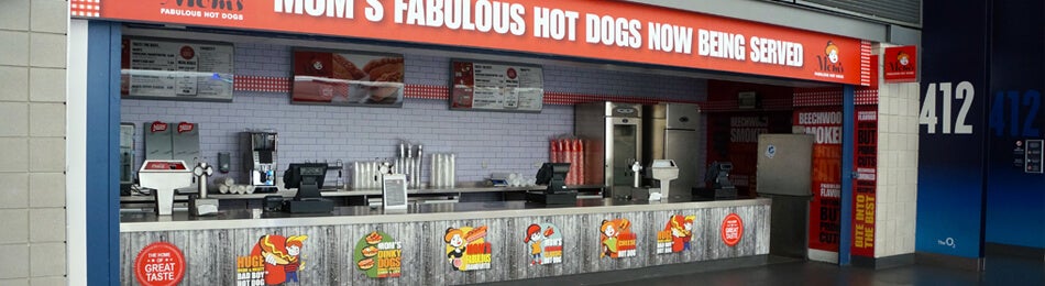 Mom's Fabulous hot dogs The O2